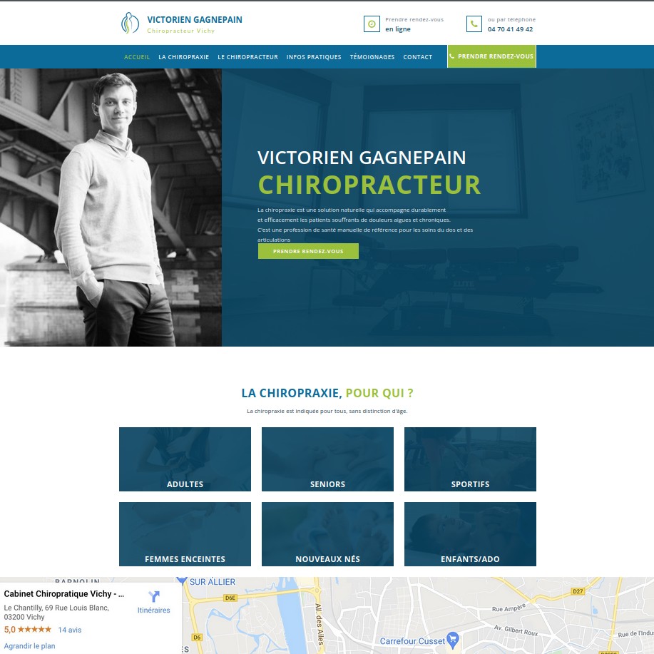 Victorien Gagnepain - Chiropracteur