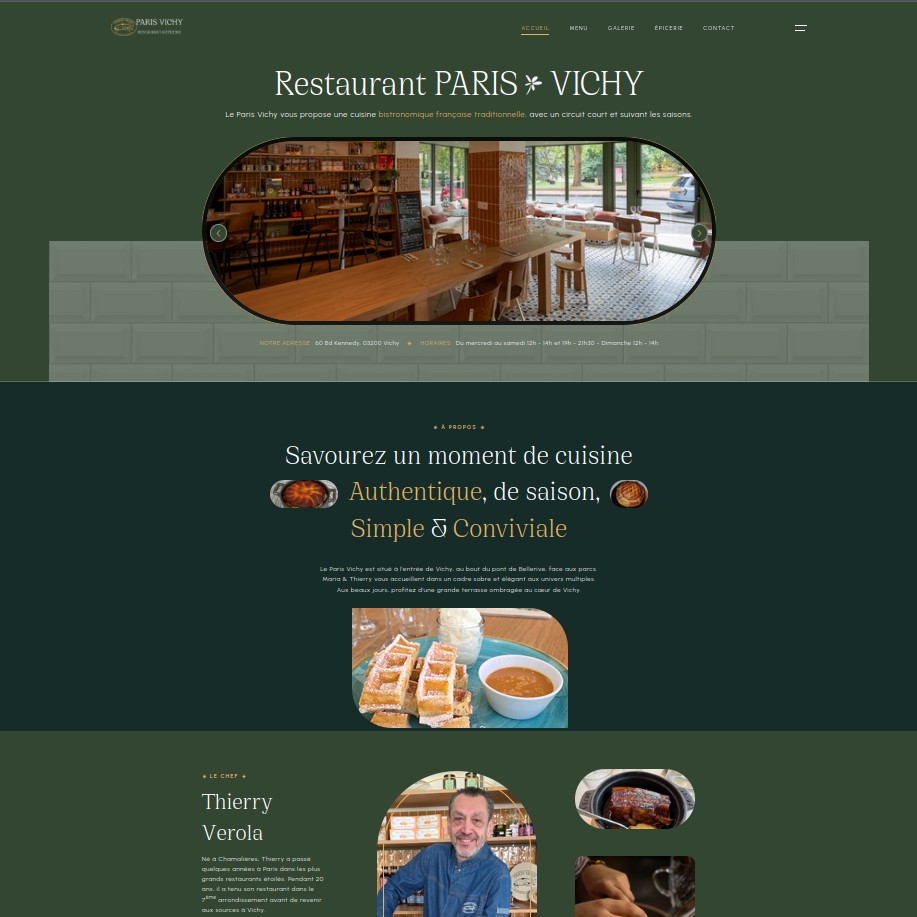Paris Vichy - Restaurant